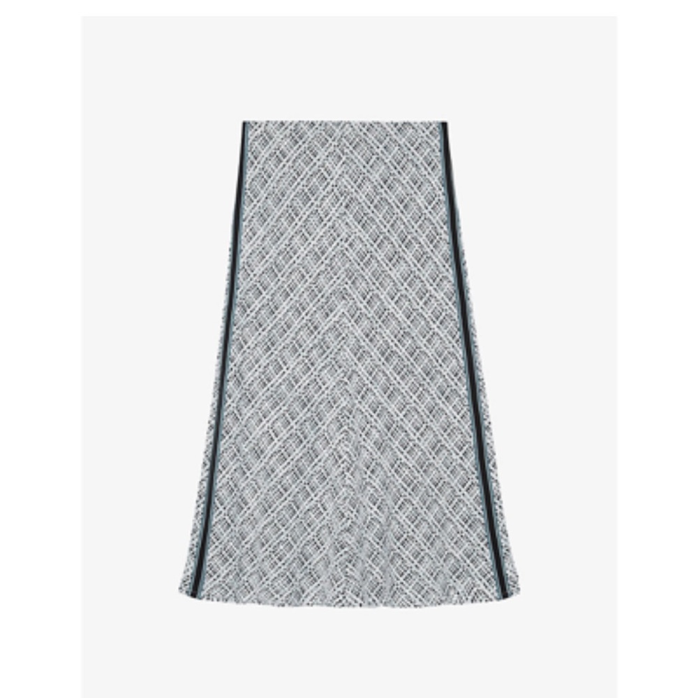 Maje Jitrole Tweed MIDI Skirt
